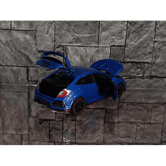 Honda Civic Type R FK8 Escala 1:32 | Metálico - Full Apertura