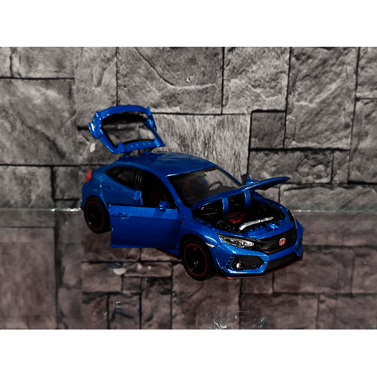 Honda Civic Type R FK8 Escala 1:32 | Metálico - Full Apertura