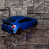 Honda Civic Type R FK8 Escala 1:32 | Metálico - Full Apertura