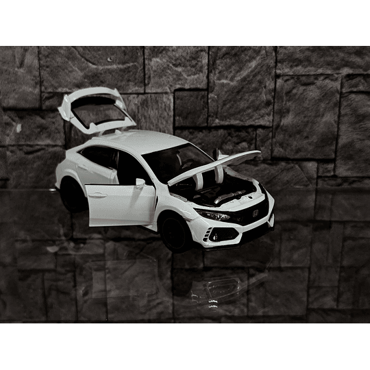 Honda Civic Type R FK8 Escala 1:32 | Metálico - Full Apertura