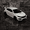 Honda Civic Type R FK8 Escala 1:32 | Metálico - Full Apertura