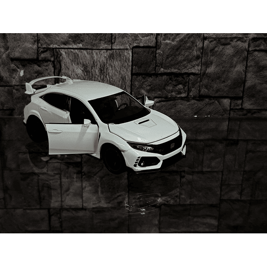Honda Civic Type R FK8 Escala 1:32 | Metálico - Full Apertura