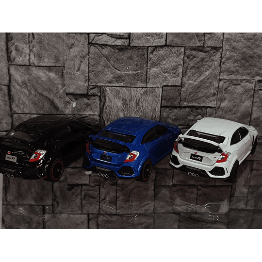 Honda Civic Type R FK8 Escala 1:32 | Metálico - Full Apertura