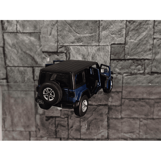 Jeep Wrangler Sahara/Rubicon Escala 1:32 | Metálico - Full Apertura
