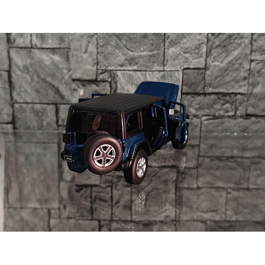 Jeep Wrangler Sahara/Rubicon Escala 1:32 | Metálico - Full Apertura