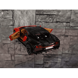 Bugatti Chiron Hypercar Escala 1:32 | Metálico - Full Apertura