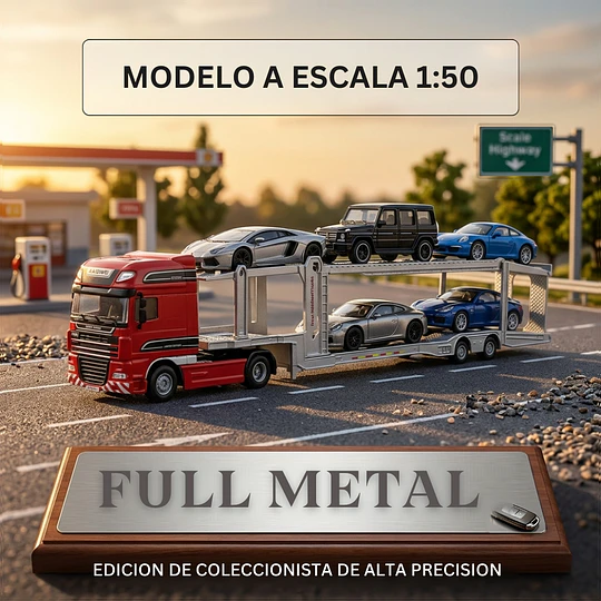 Camión Cuna a Escala 1:50 Full Metal