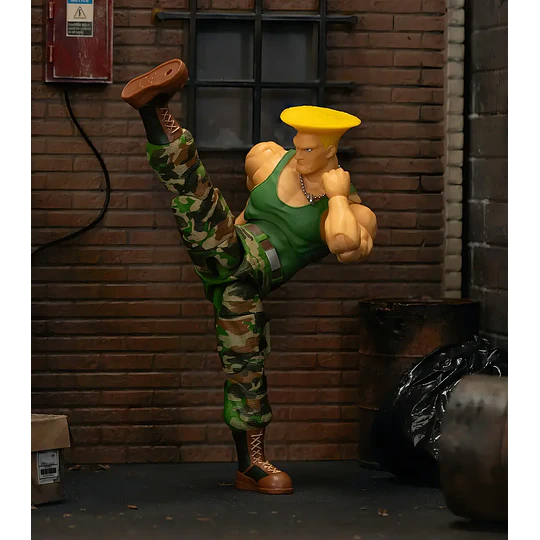 Figura Articulada Street Fighter - Guile 15 cm (Jada Toys)