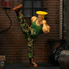Figura Articulada Street Fighter - Guile 15 cm (Jada Toys)