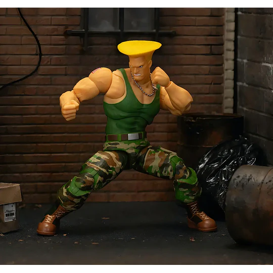 Figura Articulada Street Fighter - Guile 15 cm (Jada Toys)