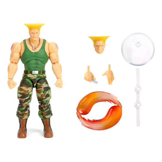 Figura Articulada Street Fighter - Guile 15 cm (Jada Toys)
