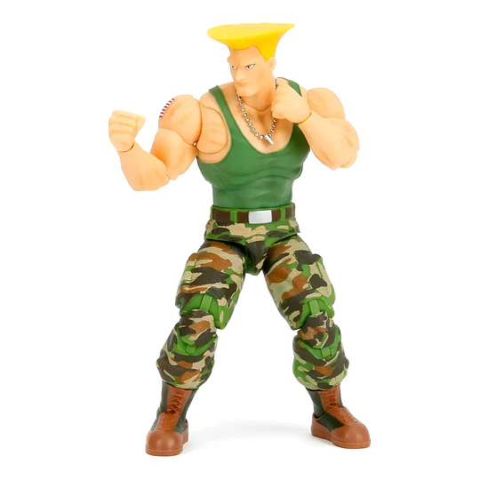 Figura Articulada Street Fighter - Guile 15 cm (Jada Toys)