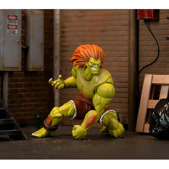 Figura Articulada Street Fighter - Blanka 15 cm (Jada Toys)