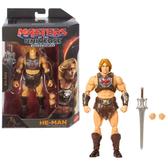 Figura Articulada Masters of the Universe - He-Man 6 Pulgadas (Mattel)