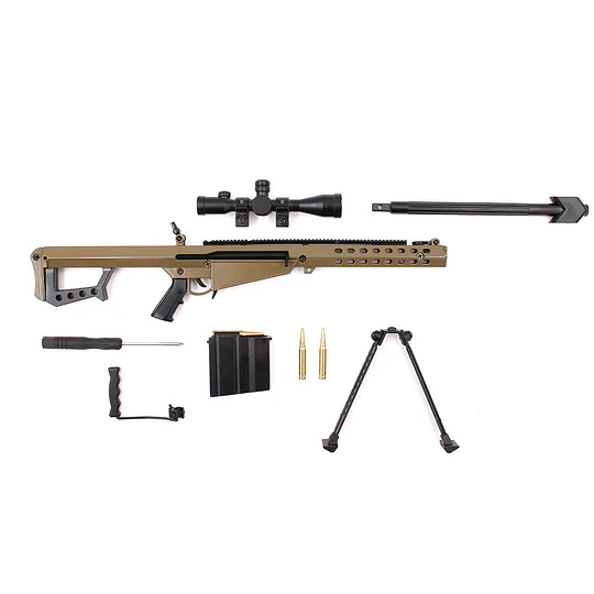 Replicas de subfusiles a escala 1:3, full metal y desarmables-regalos originales hombre