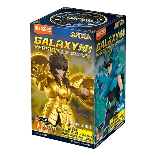 Figura Sorpresa Saint Seiya Blokees - Legacy Of The Gold Saints (Galaxy 02) | Coleccionable