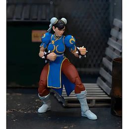 Figura de acción Chun-Li de Jada ULTRA STREET FIGHTER II