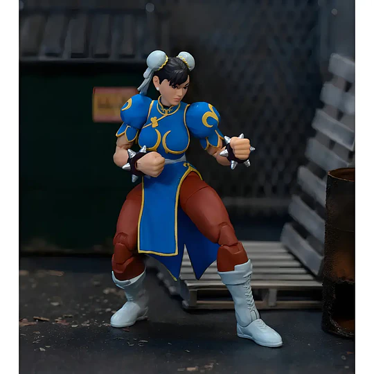 Figura de acción Chun-Li de Jada ULTRA STREET FIGHTER II