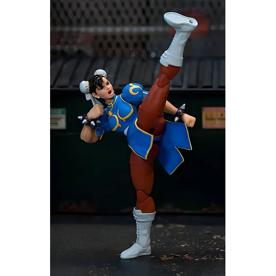 Figura de acción Chun-Li de Jada ULTRA STREET FIGHTER II