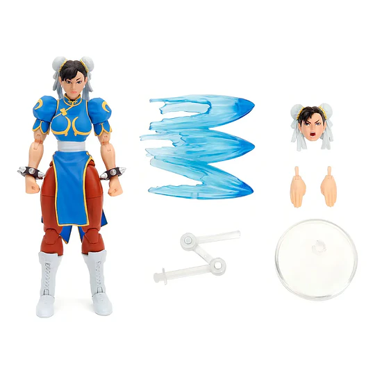 Figura de acción Chun-Li de Jada ULTRA STREET FIGHTER II