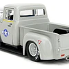 Camioneta Ford F-100 1956 Guile - Street Fighter con Figura | Jada Toys Escala 1:24 | Metal Die-Cast