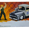 Camioneta Ford F-100 1956 Guile - Street Fighter con Figura | Jada Toys Escala 1:24 | Metal Die-Cast