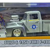 Camioneta Ford F-100 1956 Guile - Street Fighter con Figura | Jada Toys Escala 1:24 | Metal Die-Cast