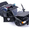 Patrulla OCP Ford Taurus con Figura de RoboCop | Jada Toys Escala 1:24 | Metal Die-Cast