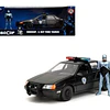 Patrulla OCP Ford Taurus con Figura de RoboCop | Jada Toys Escala 1:24 | Metal Die-Cast