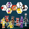 Set de Construcción FNAF Ultimate Custom Night | VLOTVFP 696 Piezas | 7 Figuras Animatrónicas