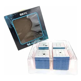 Set Colección 4 Cubos Rubik MoYu Meilong (2x2, 3x3, 4x4, 5x5) | Stickerless | Speedcubing