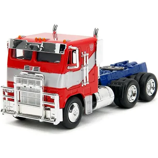 Camión Optimus Prime - Transformers: Rise of the Beasts | Jada Toys Escala 1:24 | Metal Die-Cast