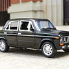Modelo a Escala LADA 2107 (Blanco) | Miniauto Escala 1:24 | Metal Die-Cast