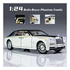 Automóvil a Escala Rolls-Royce Phantom | Adorno de Colección en Metal | Die-Cast Premium