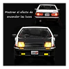 Automóvil a Escala AE86 Trueno (Initial D) | Escala 1:24 | Metal Die-Cast con Luces y Apertura Total