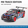 Automóvil a Escala BMW M8 GTE Racing | Escala 1:24 | Metal Die-Cast de Competición