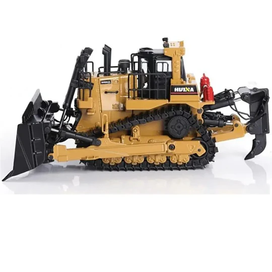 Bulldozer full metal, a escala 1:50, HUINA 1700