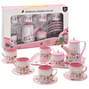Set tazas de te metalico