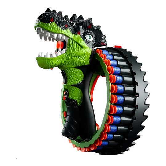 Pistola De Juguete De Dinosaurio Para Niños, Envio Gratis Verde Oscuro
