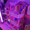 Casa De Muñecas 220 Pcs Armable C/ Accesorios Para Amoblar