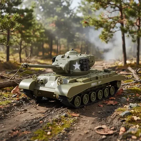 Tanque A Control Remoto Escala 1:30, Modelo M26 Pershing