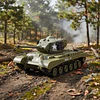 Tanque A Control Remoto Escala 1:30, Modelo M26 Pershing