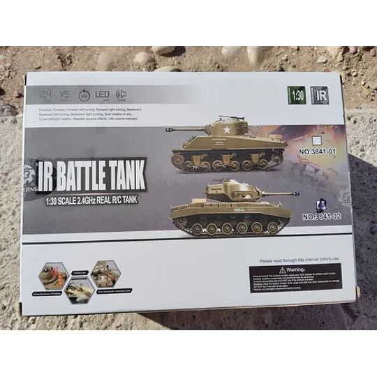 Tanque A Control Remoto Escala 1:30, Modelo M26 Pershing