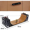 Fingerboard Skate Rampas Para Patinetas De Dedos Negro