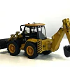 Retroescavadora 1704 Huina A Escala, Full Metal Retroexcavadora