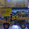 Camion Tolva Articulado Full Metal, Huina Escala 1:50 Amarillo