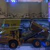 Camion Tolva Articulado Full Metal, Huina Escala 1:50 Amarillo