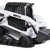Mini Cargador Oruga Con Garra, Escala 1:50 Full Metal, Huina Blanco