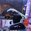 Mini Cargador Oruga Con Garra, Escala 1:50 Full Metal, Huina Blanco