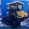 Pavimentadora Full Metal, Escala 1:50 Amarillo